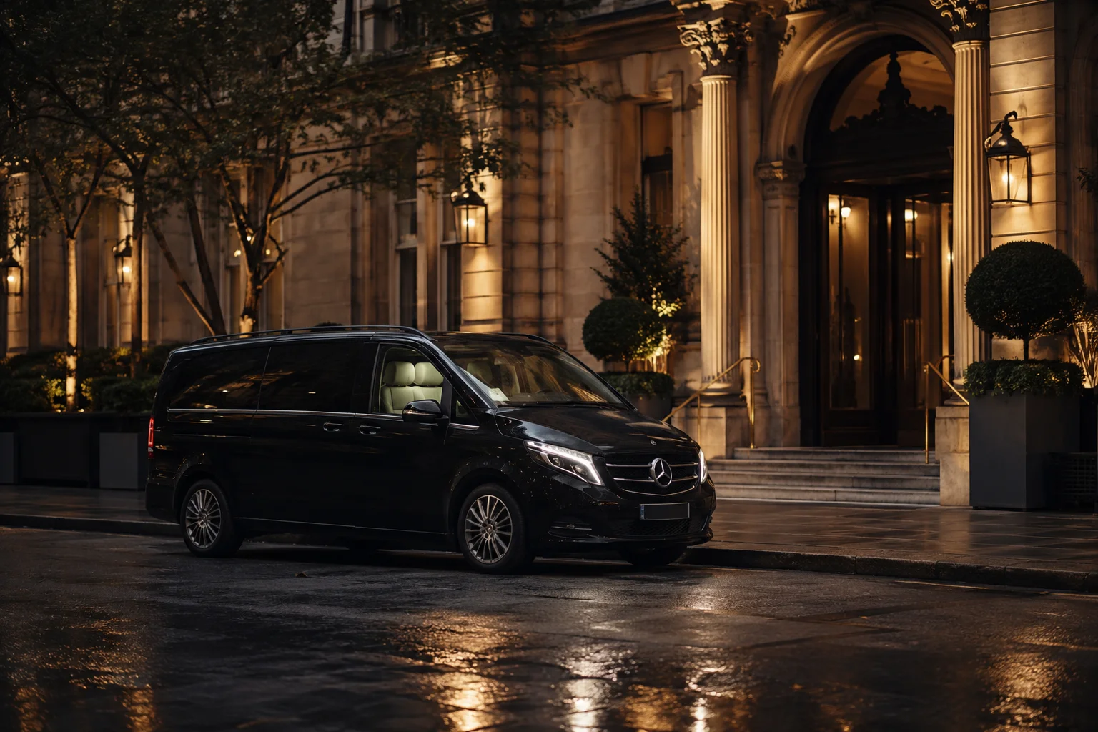 Mercedes V-Class executive MPV prepared for premium multi-passenger travel