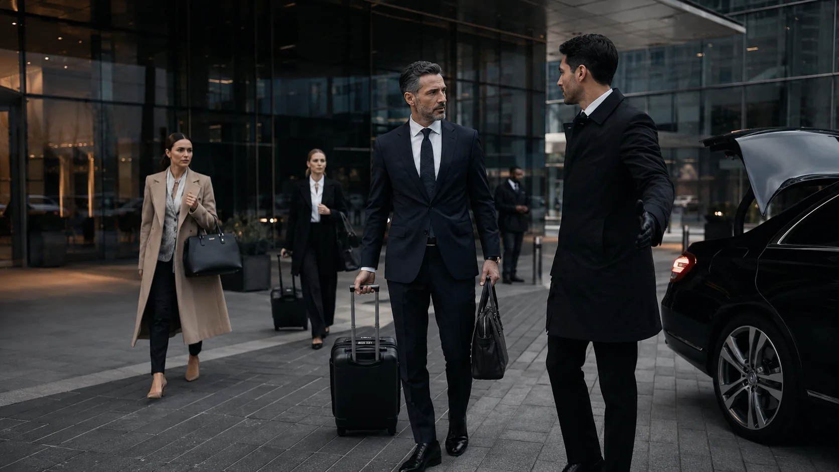 Corporate travel management and executive journey coordination