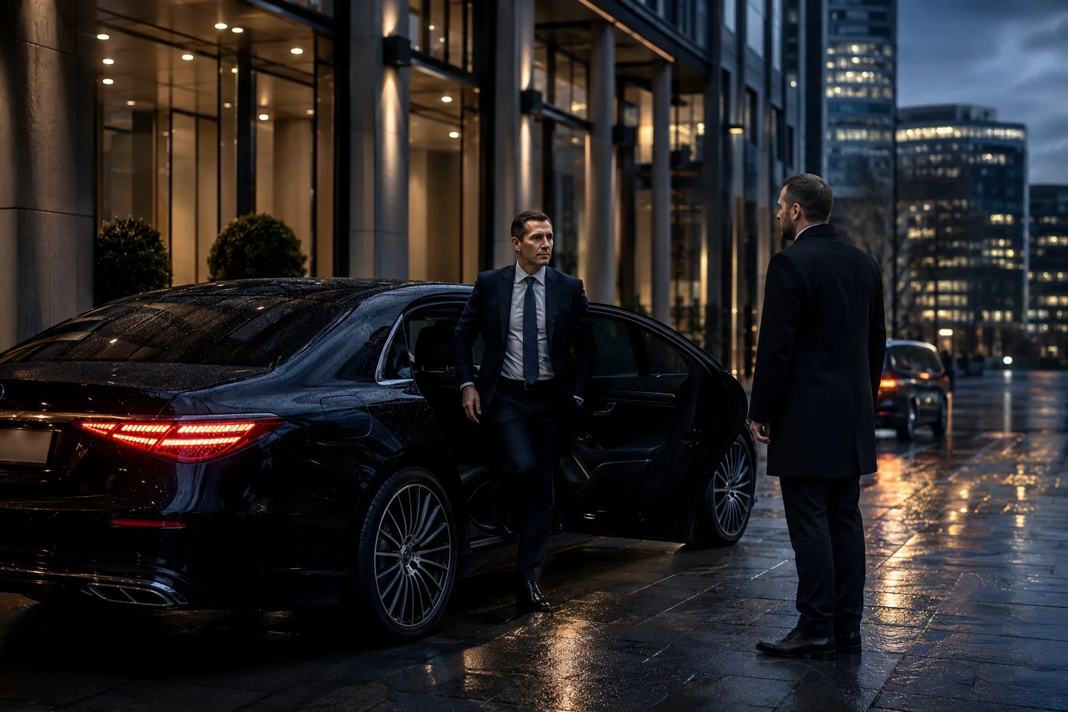 Corporate chauffeur travel coordination